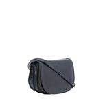 Borsa a tracolla da donna Vera pelle 5512-Blu I Fratelli