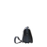 Borsa a tracolla da donna Vera pelle 5512-Blu I Fratelli