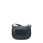 Borsa a tracolla da donna Vera pelle 5512-Blu I Fratelli