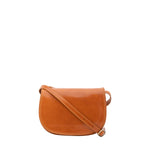 Borsa a tracolla da donna Vera pelle 5512-Cognac I Fratelli