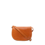 Borsa a tracolla da donna Vera pelle 5512-Cognac I Fratelli