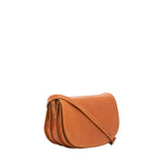 Borsa a tracolla da donna Vera pelle 5512-Cognac I Fratelli