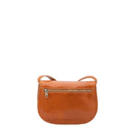 Borsa a tracolla da donna Vera pelle 5512-Cognac I Fratelli