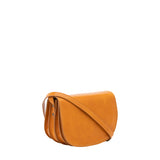 Borsa a tracolla da donna Vera pelle 5512-Giallo I Fratelli