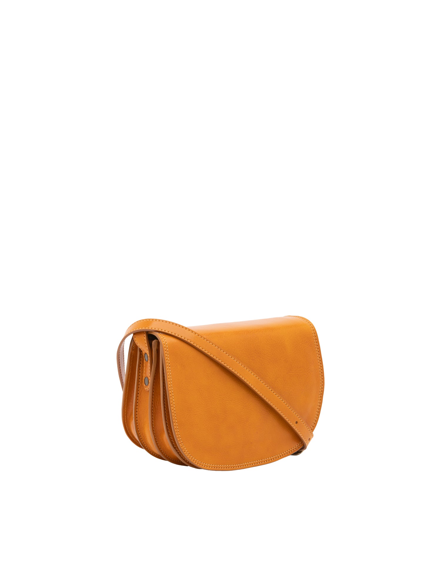 Borsa a tracolla da donna Vera pelle 5512-Giallo I Fratelli