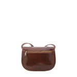 Borsa a tracolla da donna Vera pelle 5512-Marrone I Fratelli