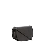 Borsa a tracolla da donna Vera pelle 5512-Nero I Fratelli