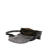 Borsa a tracolla da donna Vera pelle 5512-Nero I Fratelli