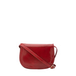 Borsa a tracolla da donna Vera pelle 5512-Rosso I Fratelli