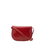 Borsa a tracolla da donna Vera pelle 5512-Rosso I Fratelli