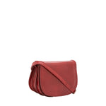 Borsa a tracolla da donna Vera pelle 5512-Rosso I Fratelli