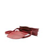 Borsa a tracolla da donna Vera pelle 5512-Rosso I Fratelli