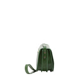 Borsa a tracolla da donna Vera pelle 5512-Verde I Fratelli