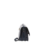 Borsa a tracolla da donna Vera pelle 5513-Blu I Fratelli