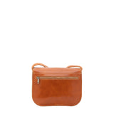 Borsa a tracolla da donna Vera pelle 5513-Cognac I Fratelli