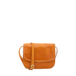 Borsa a tracolla da donna Vera pelle 5513-Giallo I Fratelli