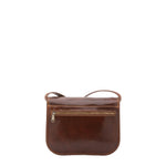 Borsa a tracolla da donna Vera pelle 5513-Marrone I Fratelli
