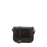 Borsa a tracolla da donna Vera pelle 5513-Nero I Fratelli