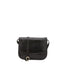 Borsa a tracolla da donna Vera pelle 5513-Nero I Fratelli