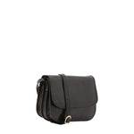 Borsa a tracolla da donna Vera pelle 5513-Nero I Fratelli