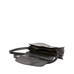 Borsa a tracolla da donna Vera pelle 5513-Nero I Fratelli
