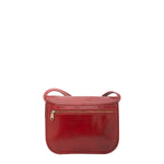 Borsa a tracolla da donna Vera pelle 5513-Rosso I Fratelli