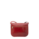 Borsa a tracolla da donna Vera pelle 5513-Rosso I Fratelli