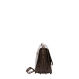 Borsa a tracolla da donna Vera pelle 5513-Tmoro I Fratelli