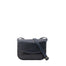 Borsa a tracolla da donna 100% pelle 5515-Blu I Fratelli