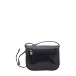 Borsa a tracolla da donna 100% pelle 5515-Blu I Fratelli