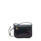 Borsa a tracolla da donna 100% pelle 5515-Blu I Fratelli