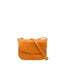 Borsa a tracolla da donna 100% pelle 5515-Giallo I Fratelli