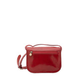 Borsa a tracolla da donna 100% pelle 5515-Rosso I Fratelli