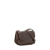 Borsa a tracolla da donna 100% pelle 5515-Tmoro I Fratelli