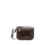 Borsa a tracolla da donna 100% pelle 5515-Tmoro I Fratelli
