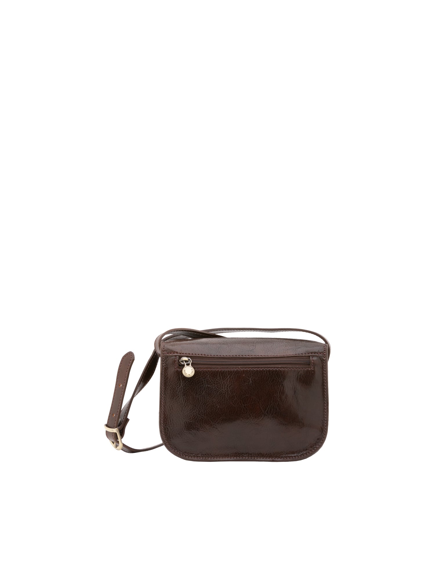 Borsa a tracolla da donna 100% pelle 5515-Tmoro I Fratelli