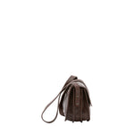 Borsa a tracolla da donna 100% pelle 5515-Tmoro I Fratelli