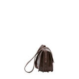 Borsa a tracolla da donna 100% pelle 5515-Tmoro I Fratelli