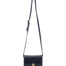 Borsa a tracolla da donna Vera pelle 5516-Blu I Fratelli