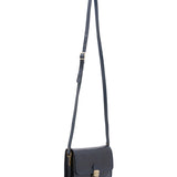 Borsa a tracolla da donna Vera pelle 5516-Blu I Fratelli