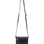 Borsa a tracolla da donna Vera pelle 5516-Blu I Fratelli