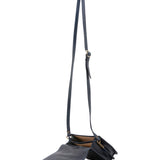 Borsa a tracolla da donna Vera pelle 5516-Blu I Fratelli