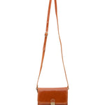Borsa a tracolla da donna Vera pelle 5516-Cognac I Fratelli