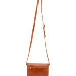 Borsa a tracolla da donna Vera pelle 5516-Cognac I Fratelli