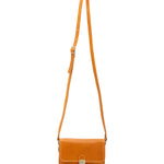 Borsa a tracolla da donna Vera pelle 5516-Giallo I Fratelli