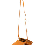 Borsa a tracolla da donna Vera pelle 5516-Giallo I Fratelli