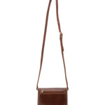 Borsa a tracolla da donna Vera pelle 5516-Marrone I Fratelli