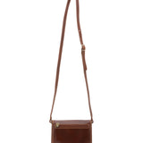 Borsa a tracolla da donna Vera pelle 5516-Marrone I Fratelli