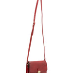 Borsa a tracolla da donna Vera pelle 5516-Rosso I Fratelli