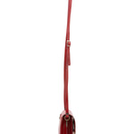 Borsa a tracolla da donna Vera pelle 5516-Rosso I Fratelli